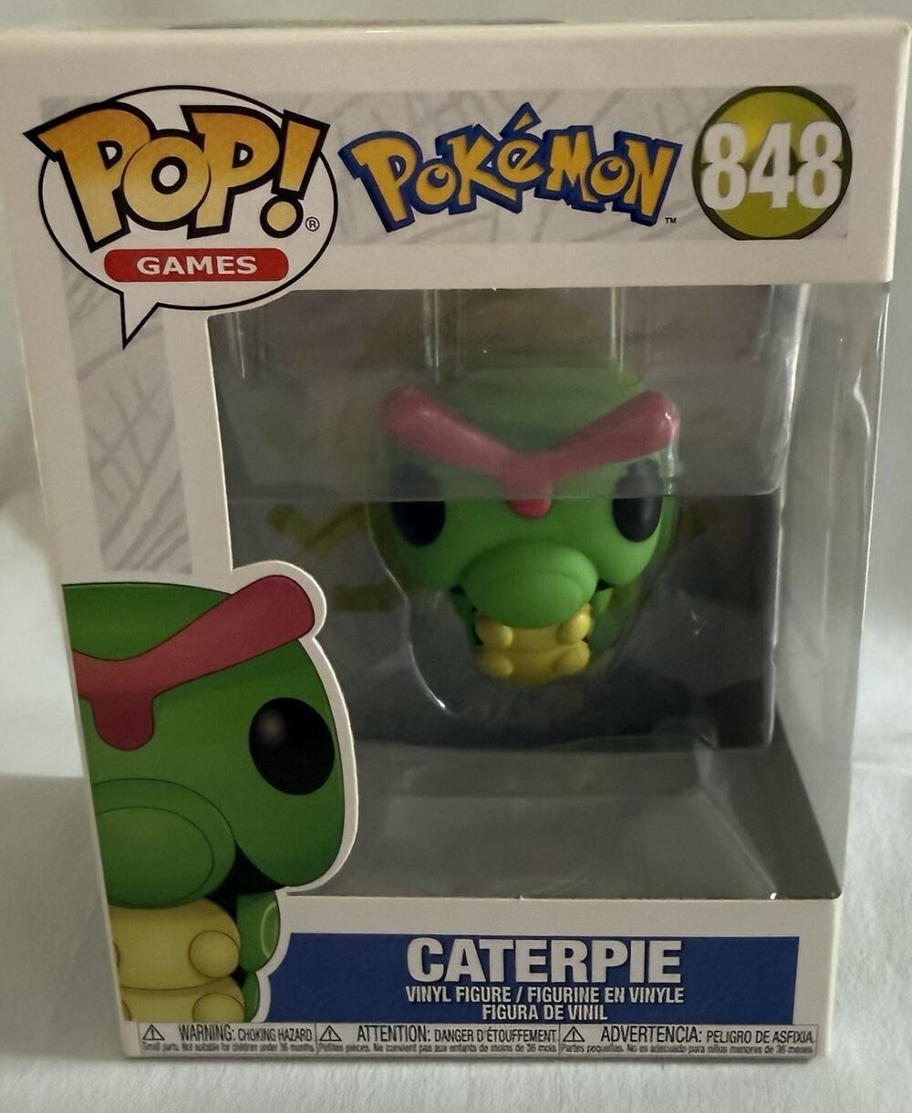 Funko POP! Games CATERPIE 848 Pokémon Vinyl Figure 2021